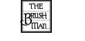the brush man logo